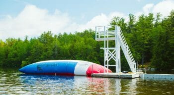 Blob on the lake