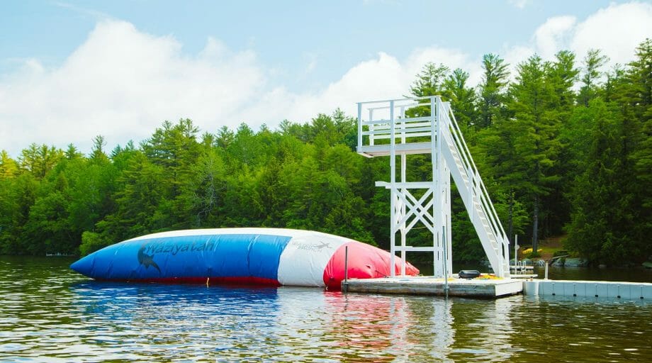 Blob on the lake