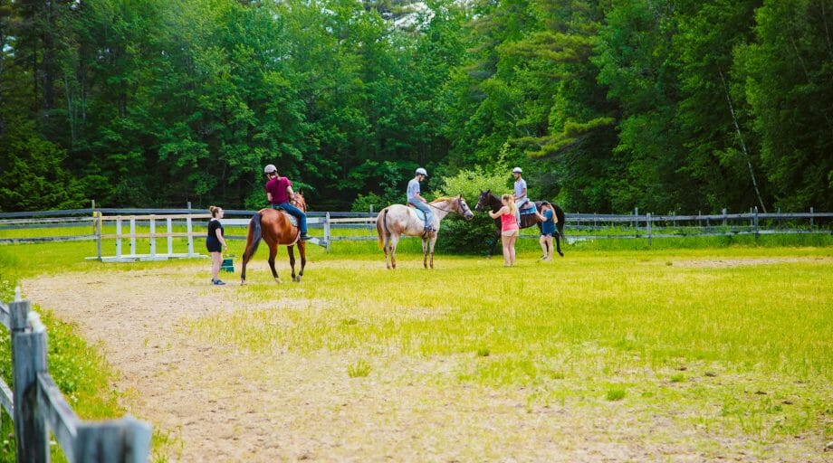 Horseback ring