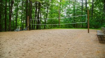 Volleyball court