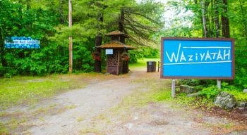 Waziyatah welcome sign